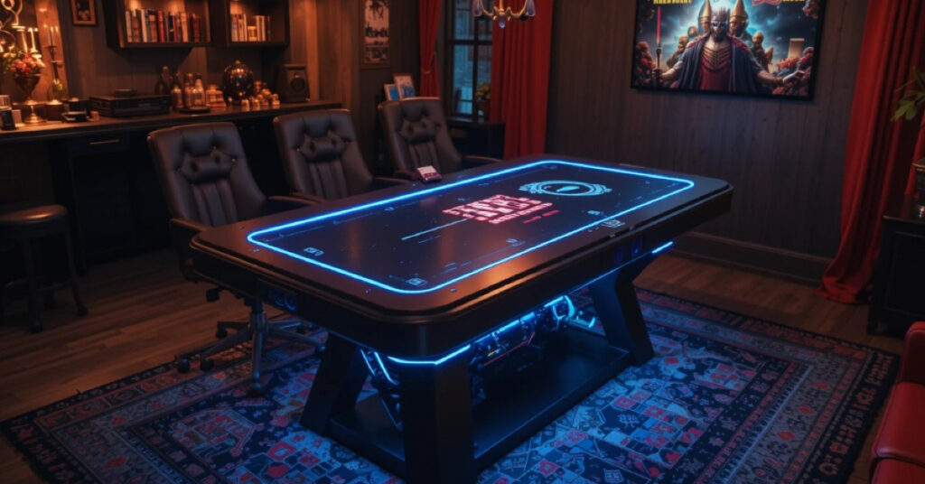 Best Gaming Table with LED Lights
